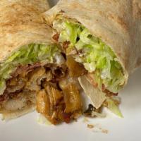 Honey Mustard Wrap · Grilled Marinated Chicken in Honey Mustard Sauce with Bacon , Provolone Cheese