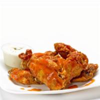 Buffalo  Chicken Wings · 8 Wings served with Blue cheese
