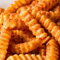 Fries · Our delicious French fries are deep-fried 'till golden brown, with a crunchy exterior and a ...