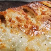 Buffalo Chicken Calzone (Large) · No sauce, hot sauce, and blue cheese.