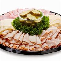 Giant Brand Create Your Own Meat & Cheese Tray · Choose up to 4 of your favorite meats and 2 of your favorite cheeses. (Serves 12 to 20).