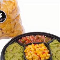Guacamole And Salsa Tray Combo (Serves 8 To 10) · All of your festive favorites all on one tray.