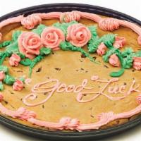Chocolate Chip Message Cookie (Serves 10) · The ultimate fresh baked chocolate chip cookie.
