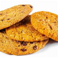 Plnt Cookies · Fresh-Baked Plant-Based Cookies.  Choice of Chocolate Chip or PLNT Carrot-Oat-Pineapple