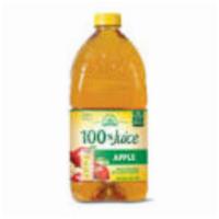 64Oz Nature'S Nectar Apple Juice · Three pieces.