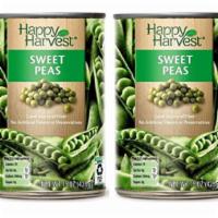 10 Happy Harvest Vegetable Cans · 