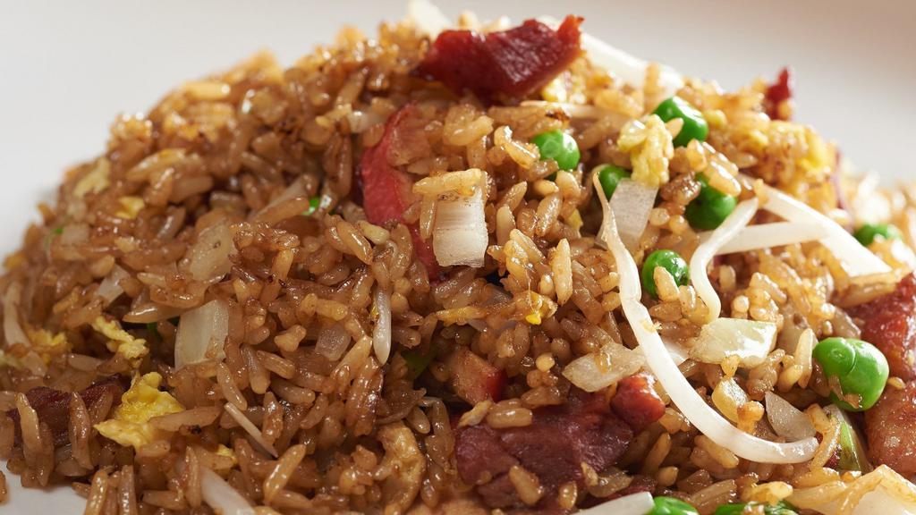 Fried Rice · Served with choice of shrimp, chicken, beef, pork or vegetables.