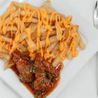 Chicken Wingettes With Fries · 
