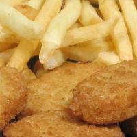 Chicken Nugget With Fries (6 Pieces) · 