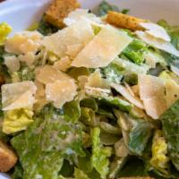 Small Caesar Salad · Romaine with Caesar dressing, croutons and parmesan.
