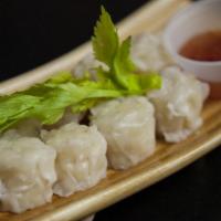  Shrimp Shumai (8 Pieces) · Shrimp dumpling. Steam shrimp shumai with shumai sauce.