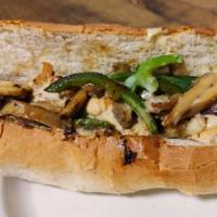 Chicken Stir Fry Sub · Grilled chicken with mushrooms, onions and green peppers.