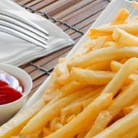 French Fries · Homemade and cut fresh every day. Vegetarian.