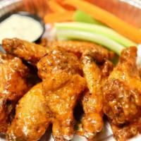 Chicken Wings · 6 wings served with your choice of sauce