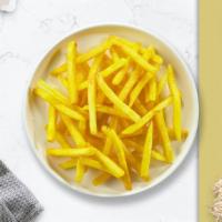 Fries & Shine · Idaho potato fries cooked until golden brown and garnished with salt.