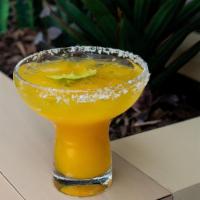 Mango Margarita · blanco tequila / agave / lime / mango purée  (must be 21+ and show valid ID)
