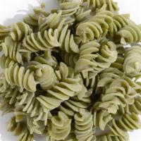 Spinach Fusilli Pasta-Dry (Ready To Cook) · 1 pound dry spinach fusilli pasta ready to cook.