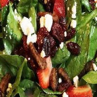 Insalta Di Fragole-Family Size (Serves 5-8) · Fresh Sliced Strawberries and Baby Spinach mixed with Candied Pecans and Goat Cheese.  Serve...