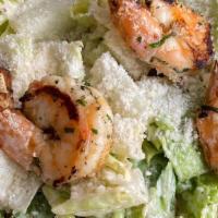 Caesar Salad · Romaine, house made caesar dressing, parm, and croutons.