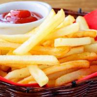 Basket Of Fries · House cut fries served with a side of ketchup