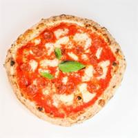 Massese · San marzano tomato sauce, buffalo mozzarella, Ferrarini spicy salami (contains: dairy, glute...