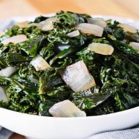 Kale Greens · Fresh and flavorful kale greens.