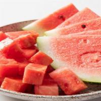 Watermelon · Freshly cut sweet watermelons.