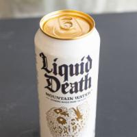 Liquid Death Mountain Water, 16.9 Oz. · 100% Mountain Water from the Alps
Water Made by Nature, Not In a Lab
Infinitely Recyclable (...