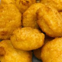 Amish Style Corn Fritters · 10 crispy corn nuggets