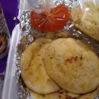Pizza Pupusa · With Stuffing.