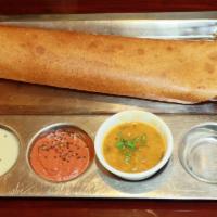 Egg Dosai · What came first, the dosai or the egg. It's tasty and that's all that matters. We suggest no...