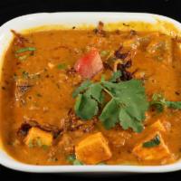 Kadai Paneer · Paneer (cottage cheese) cooked with bell peppers, tomatoes and onion gravy.