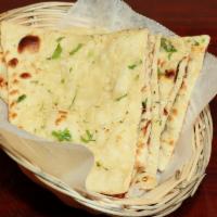 Bullet Naan · Bread seasoned with thai hot and cilantro (extremely spicy).