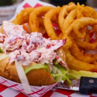 1/2 Lb Lobster Roll  · A heaping ½ lb and sub made of lightly seasoned meat tossed in celery and mayonnaise over le...