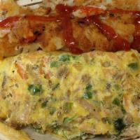 Western Or Vegetarian Omelette · 