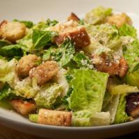 Caesar Salad · romaine lettuce, black pepper, croutons, pecorino romano, Caesar dressing.