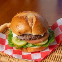 Classic Burger · Build Your Own Burger. Made with Single  Angus Beef Patties And Cheese