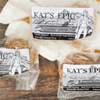 Kats Epic Trail Bites · 2 Protein Packed Trail Bites. Rotating Flavors
