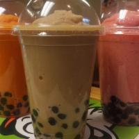  Smoothies With Boba (Can Pick 2 Flavor) · 