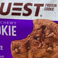 Quest Double Chocolate Chip Cookie · Protein Cookie. <1g sugar/ 5g Net Carbs