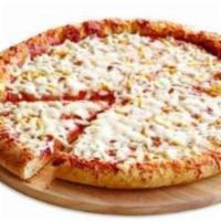Cheese Pizza · Hand-tossed cheese pizza cooked to perfection in our brick ovens