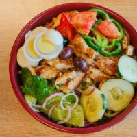Grilled Chicken Salad · Grilled or Crispy.