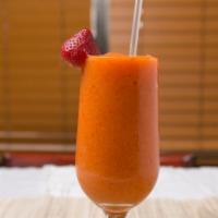 Peabody Smoothie · Strawberry and mango.