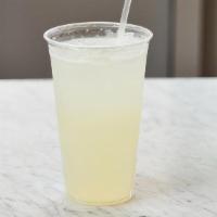 Lemon Limeade · lemon and lime juice mixed with a mint infused simple syrup for summers most refreshing drink