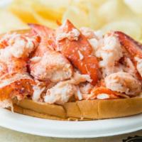 Lobster Salad Roll · The meat of two 1lb. succulent North Atlantic lobsters mixed w/ a touch of celery & mayo ser...