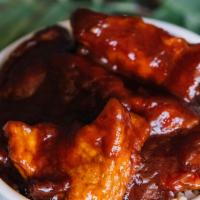 Barbecue Tofu With Rice (Entrée Only) · Vegan.