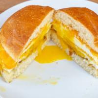 Egg Sandwiches · Endless options of breads and bagels; eggs fried, scrambled or just whites; assorted cheeses...