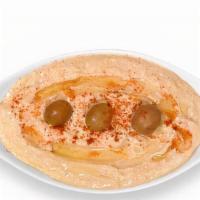 Hummus With Pita · Dip made from chickpeas.