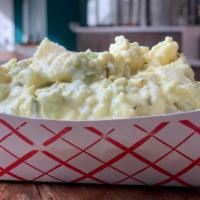 Southern-Style Potato Salad · Southern-style potato salad potatoes, chopped eggs, sweet pickle relish, and diced celery in...