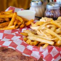 Cheese Fries · With wiz or melted American cheese.